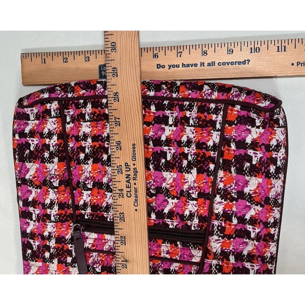 Vera Bradley Hipster Crossbody Purse Houndstooth Tweed Travel - Picture 3 of 14